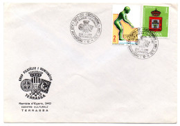Carta Con Matasellos Commemorativo De Expo Coleccionismo De 1984 - Brieven En Documenten