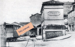 Chemin De Fer De Saint Victor à Thizy ( 1882 - 1932 ) - Gare De Thizy Début XXième Siècle - Reproduction - Thizy