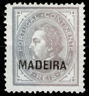 Madeira, 1885, # 32, Reprint, MNG - Madeira