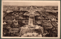 78 + VERSAILLES - Le Palais Et Le Parc à Vol D'oiseau - Versailles (Kasteel)