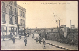 France, CPA - 7. Bécon-les-Bruyères. - Rue Edgard-Quinet - (B1525) - Other & Unclassified