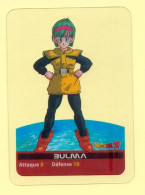 Carte Dragon Ball Z N° 2 BULMA (Lamincards)  - Dragonball Z