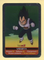 Carte Dragon Ball Z N° 125 VEGETA - Métal Fond Argent (Lamincards)  - Dragonball Z