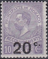 Monaco Taxe 1919 YT 11 Neuf - Portomarken