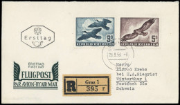 1953, Österreich, 985+986, FDC - Other & Unclassified