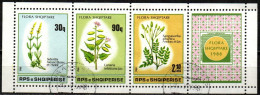 Albanien 1988 - Mi.Nr. 2358 - 2360 - Gestempelt Used - Blumen Flowers - Albania