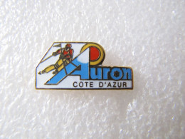 PIN'S   AURON   COTE D'AZUR  Email Grand Feu - Cities