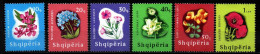 Albanien 1965 - Mi.Nr. 988 - 993 - Postfrisch MNH - Blumen Flowers - Sonstige & Ohne Zuordnung