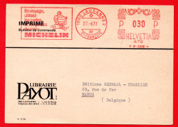 1973 PNEUMATICI MICHELIN- SVI - AFFRANCATURA MECCANICA - EMA - METER - FREISTEMPEL - Autres & Non Classés