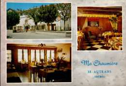 AUTRANS   ( ISERE )    MULTI-VUES .    HOTEL-RESTAURANT  " MA CHAUMIERE " - Altri & Non Classificati