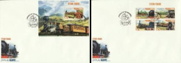 Maldives 2013, Steam Trains, 4val In BF +BF In 2FDC - Treni