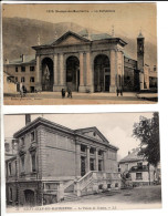 Saint Jean De Maurienne La Cathedrale - Le Palais De Justice  - 2 Cartes Postales Ancienne - Saint Jean De Maurienne