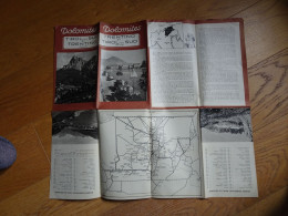 Dépliant Touristique Années 1950  ITALIE TRENTINO ET TIROL DU SUD DOLOMITES - Toeristische Brochures