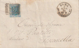 LETTERA 1876 C.20 TIMBRO ROMA (XT3669 - Storia Postale