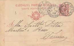 INTERO POSTALE 1908 C.10 S.VENERINA ACIREALE (XT3666 - Stamped Stationery