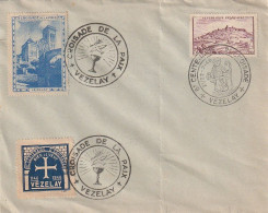 LETTERA FRANCIA 1946 +2 ERINNOFILI (XT3543 - Storia Postale