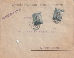 LETTTERA 1917 2XC.20 SS15 CREDITO ITALIANO PERFIN (XT3503 - Marcophilia