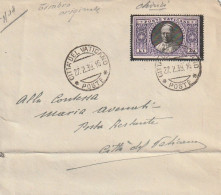 LETTERA 1939 L. 1 CITTA VATICANO (XT3499 - Covers & Documents