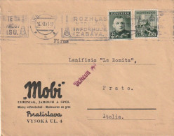LETTERA CECOSLOVACCHIA 1941  (XT3480 - Storia Postale