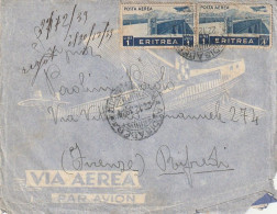 LETTERA 1939 2X1 ERITREA Con Contenuto (XT3462 - Erythrée