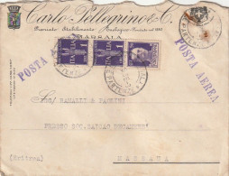 LETTERA 1936 2X1 PA+50 DIRETTA MASSAUA (XT3461 - Marcophilia