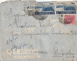 LETTERA 1940 2X1+75 C ERITREA Con Contenuto (XT3463 - Erythrée