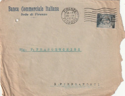 LETTERA 1916 C.20 SS 15 BANCA COMMERCIALE PERFIN (XT3442 - Poststempel