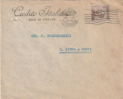 LETTERA 1916 C.40 CREDITO ITALIANO PERFIN (XT3428 - Marcofilie