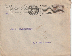 LETTERA 1916 C.40 CREDITO ITALIANO PERFIN (XT3416 - Marcophilia