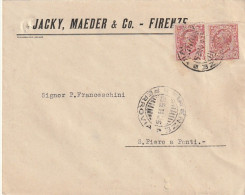 LETTERA 1916 FRANCIA 25 PERFIN (XT3388 - Cartas & Documentos