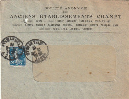LETTERA 1916 C.20 SS 15 BANCA COMMERCIALE PERFIN (XT3380 - Storia Postale