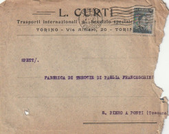 LETTERA 1916 C.20 SS 15 CURTI PERFIN (XT3355 - Marcophilie