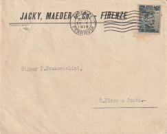 LETTERA 1916 C.20 SS 15 MAEDER PERFIN (XT3359 - Marcofilie