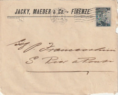 LETTERA 1916 C.20 SS 15 MAEDER PERFIN (XT3354 - Poststempel