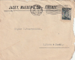 LETTERA 1916 C.20 SS 15 MAEDER PERFIN (XT3356 - Marcofilie