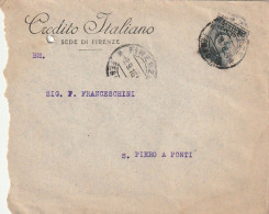 LETTERA 1916 C.20 SS 15 CREDITO ITALIANO PERFIN (XT3345 - Marcofilía