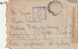 LETTERA 1943 EGITTO PRIGIONIERI GUERRA ITALIA Con Contenuto (XT3328 - Cartas & Documentos