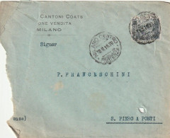 LETTERA 1916 C.20 SS 15 PERFIN (XT3317 - Storia Postale