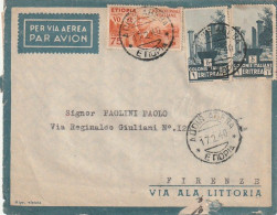 LETTERA ETIOPIA 2X1+75 C TIMBRO ADIS ABEBA Con Contenuto (XT3300 - Ethiopië