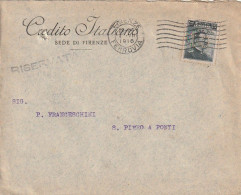 LETTERA 1916 C.20 SS 15 CREDITO ITALIANO PERFIN (XT3305 - Marcofilía