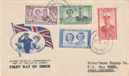 FDC 1947 BECHUANALAND ROYAL VISIT (XT3296 - 1885-1964 Protectorado De Bechuanaland