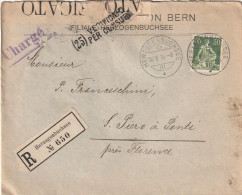 RACCOMANDATA 1916 SVIZZERA 50 HERZOGENBUCHSEE (XT3273 - Briefe U. Dokumente