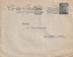 LETTERA 1916 C.20 SS 15 CREDITO ITALIANO - PERFIN (XT3259 - Marcofilía