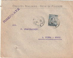 LETTERA 1916 C.15 CREDITO ITALIANO PERFIN (XT3245 - Marcophilie