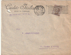 LETTERA 1916 C.40 CREDITO ITALIANO - PERFIN (XT3234 - Marcofilie