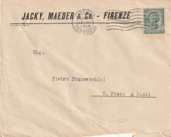 LETTERA 1916 C.5 MAEDER PERFIN (XT3230 - Marcophilia