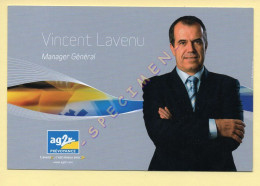 Cyclisme : Vincent LAVENU – Equipe AG2R Prévoyance 2007 (voir Scan Recto/verso) - Radsport