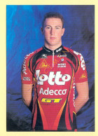 Cyclisme : Thierry MARICHAL - Equipe LOTTO ADECCO 2000 (voir Scan) - Radsport