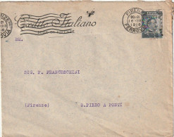 LETTERA 1916 C.20 SS 15 CREDITO ITALIANO - PERFIN (XT3229 - Marcophilia