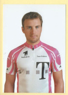 Cyclisme : Steffen WESEMANN - Equipe Deutsche Telekom 2000 (voir Scan Recto/verso) - Cycling